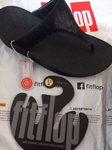 Brand New Shimmer Suede FitFlops Size UK 36
