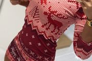 Velor Christmas dress