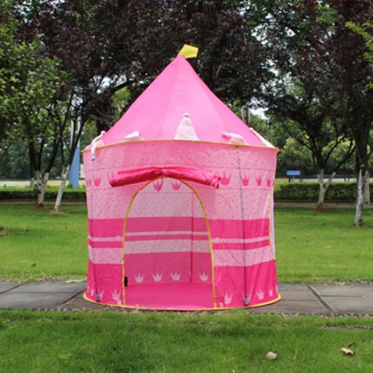 Tent For Children Boy Girl Castle Portable Foldable Folding Tent