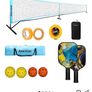 Pickleball Set.  Net,  Raquets and  5 Balls Image 2