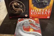 Mortal Kombat DVD Collection Bundle Video game action movies