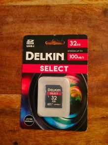 Memory card Delkin select 32gb