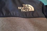 The North Face Boys Zip Hoodie Sweater Grey Colourblock
