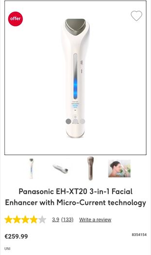 Anti-ageing Beauty Device (with box, like new)