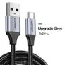 Ugreen 3M USB-C Fast Charging QC 3.0/2.0 & Data Sync Nylon Braided Cable (Brand New/Warranty) Image 3