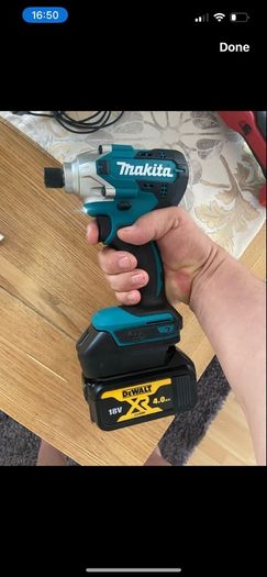 Battery Adapter Compatible with DEWALT or Milwaukee conversion to Makita Batteries MAKITA Power Tool Accessories Replaces