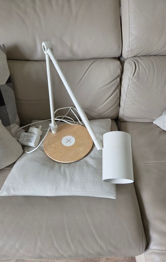 IKEA RIGGAD LED Desk Lamp with Wireless Charging - Good Condition