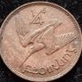 [#384] - Ireland 1937 | Irish 1/4d | Farthing | Woodcock | KM.1 | High Grade Image 2