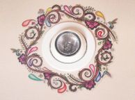 main image for ad Handcrafted Bohemian small ring shaped Wall Art Decal/Sticker/Art Transfer