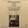 Haydn Symphonies 'The Clock' by Leonard Bernstein. 1977 gatefold Masterworks edition with the NY Philharmonic. Mint right down to the Kilkenny price tag! Image 2
