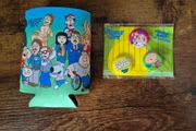 Family Guy Pin Badges and Can Cooler