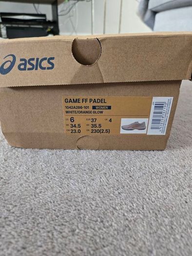 Ladies padel shoes size 37 UK 4. New in box