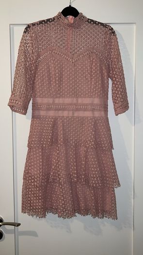 Frill lace dress