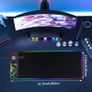 Wireless Charging RGB Gaming Mouse Pad 15W, LED Mouse Mat 800x350x4MM, 10 Light Modes Extra Large Mousepad Non-Slip Rubber Base Computer Keyboard Mat for Gaming (Black-Dual Magnetic) Image 7