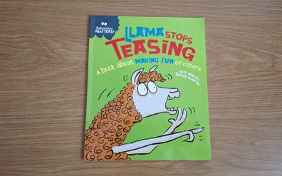 "Llama Stops Teasing", Book for Children