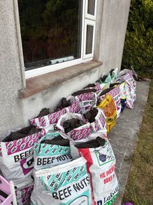 20 bags of turf