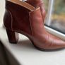 Renatta Leather Ankle Boot Image 5