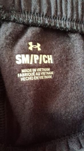 Under Armour black joggers