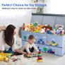 Extra Large Kids Toy Storage Box with Lid,Foldable Oxford Toy Storage Organizer Box for Boys 96/32/40cm Toy Chest with Handles for Bedroom Nursery,Animal Car Image 7