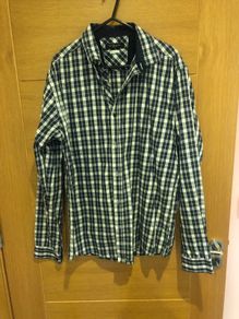 Selected homme check shirt large