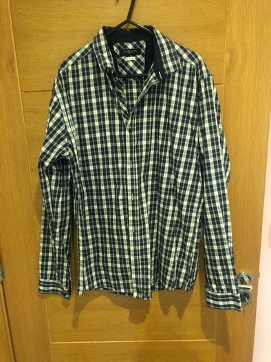 Selected homme check shirt large