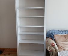 White ikea hemnes bookcase