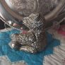 Silver Teddy Bear Ornament Image 4