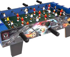 Blue Wooden Football Table Cbgames 3 Years to 99 Years