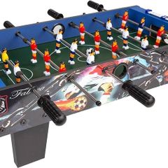 Blue Wooden Football Table Cbgames 3 Years to 99 Years