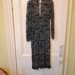 Zara embroidered dress