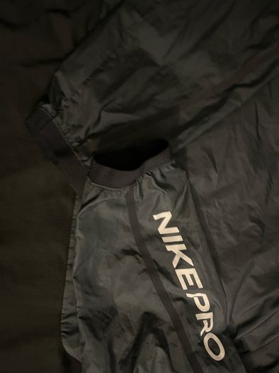 Nike Drill Top Pro Capsule White/black Tracksuit Training Tops Jacket Size Xl