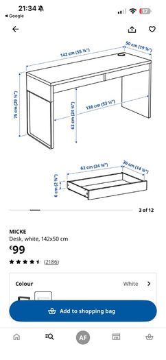 Ikea Desk