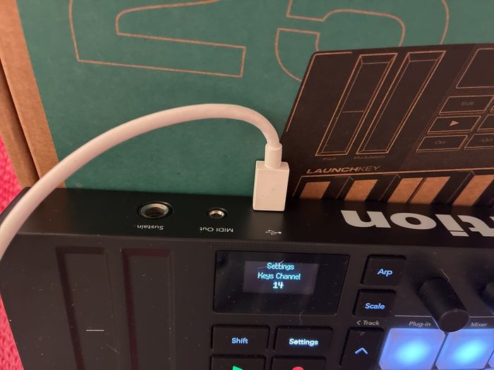 Notation Launchkey Mini 25 Mk4