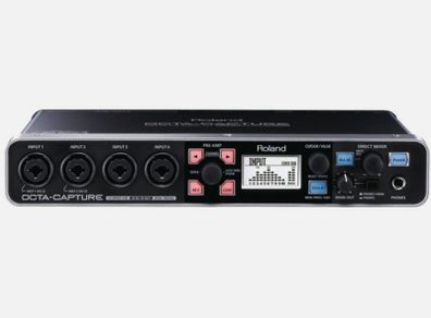 Roland Octa-Capture USB Audio Interface | 8 Premium Preamps | Win11 & Mac Compatible