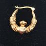 9 ct yellow gold earrings Image 4