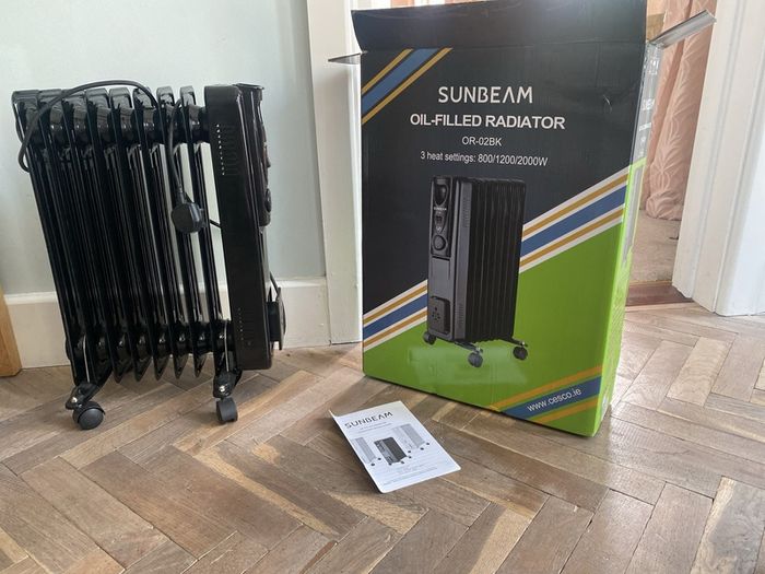 Sunbeam Oil filled Radiator 2000W like new