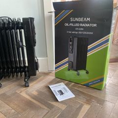Sunbeam Oil filled Radiator 2000W like new