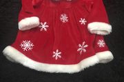 Christmas dress 3-6 mnts