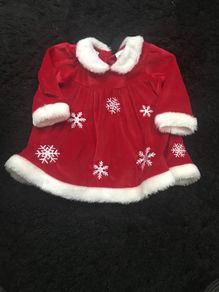 Christmas dress 3-6 mnts