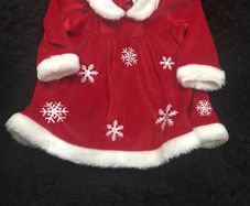 Christmas dress 3-6 mnts