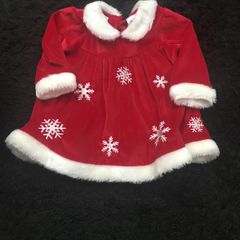 Christmas dress 3-6 mnts