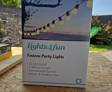 Bundle of Lights4fun Connectable Festoon Party Lights 15 Metres Total