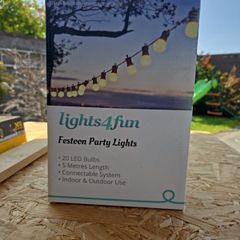 Bundle of Lights4fun Connectable Festoon Party Lights 15 Metres Total