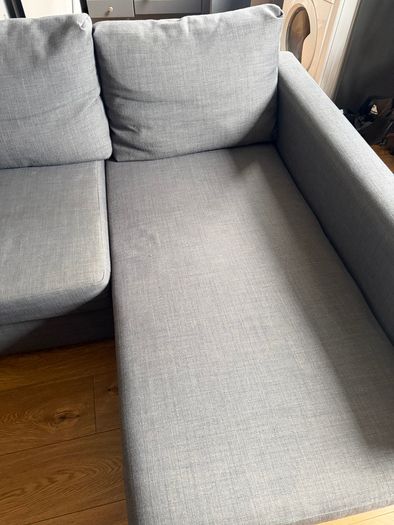 FREE IKEA Corner Sofa Bed with Storage (Dark Grey)
