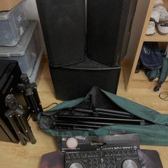 DJ Setup for Sale  Speakers, Sub, Controller