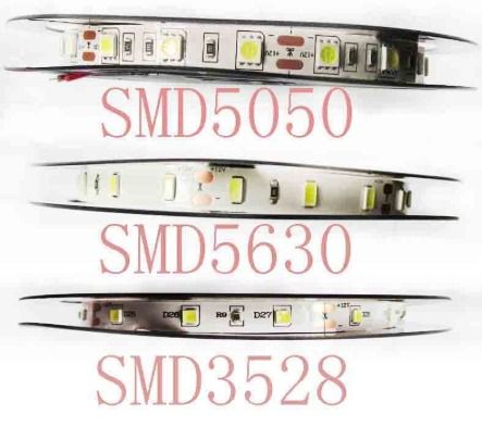 5M 300 LED 3528 5050 5630 Flexible Strip Light 12V