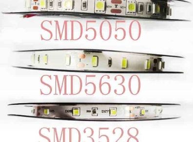 5M 300 LED 3528 5050 5630 Flexible Strip Light 12V