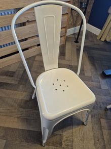 Tolix style chairs