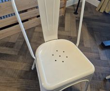 Tolix style chairs