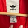 Red adidas jacket women size 8 -big fitting Image 2